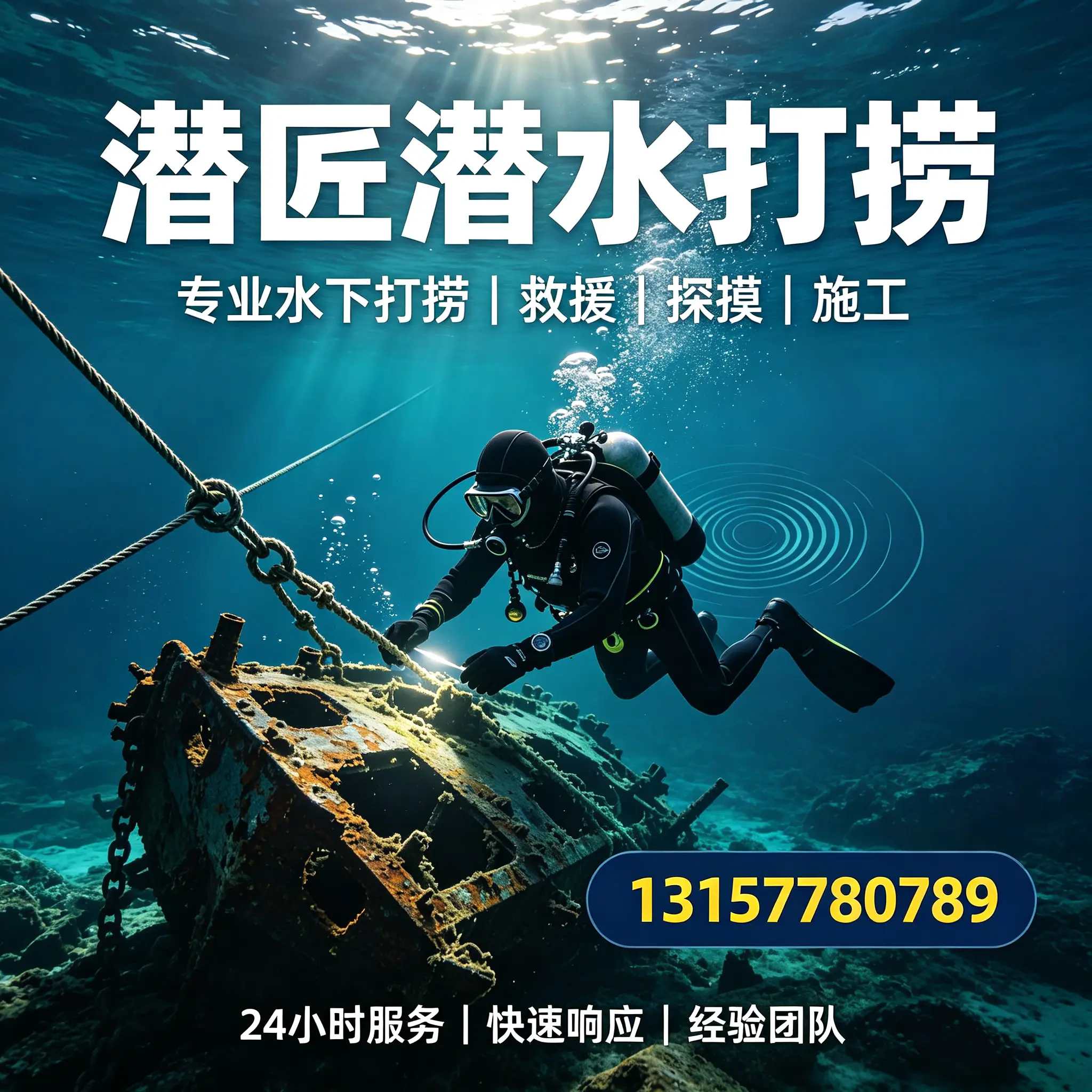 左云水下打捞作业服务产品